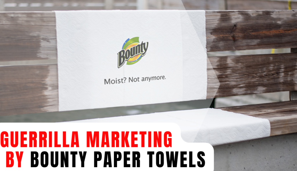 Guerrilla Marketing by Bounty Paper Towels