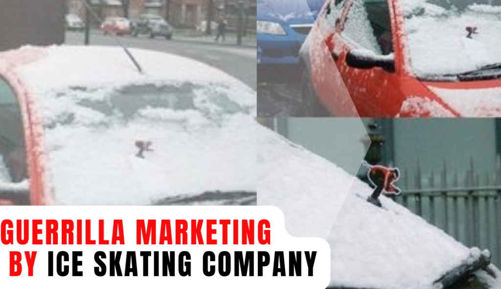 Guerrilla Marketing campaign by an Ice Skating company| Viral Marketing Campaign